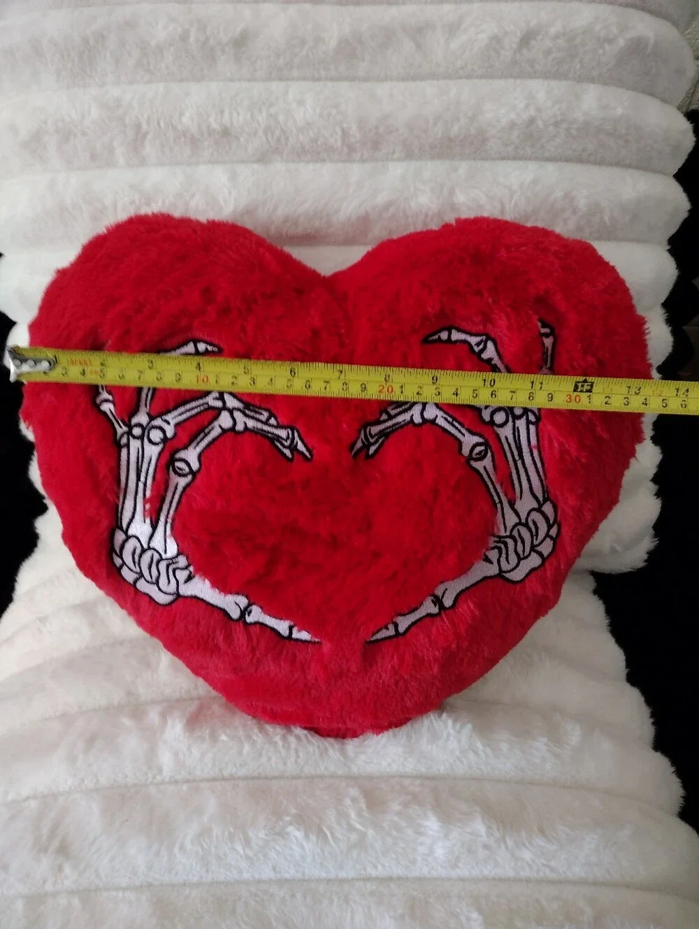 Like New Woman's Skeleton Love Decor Pillow *Price Is From*